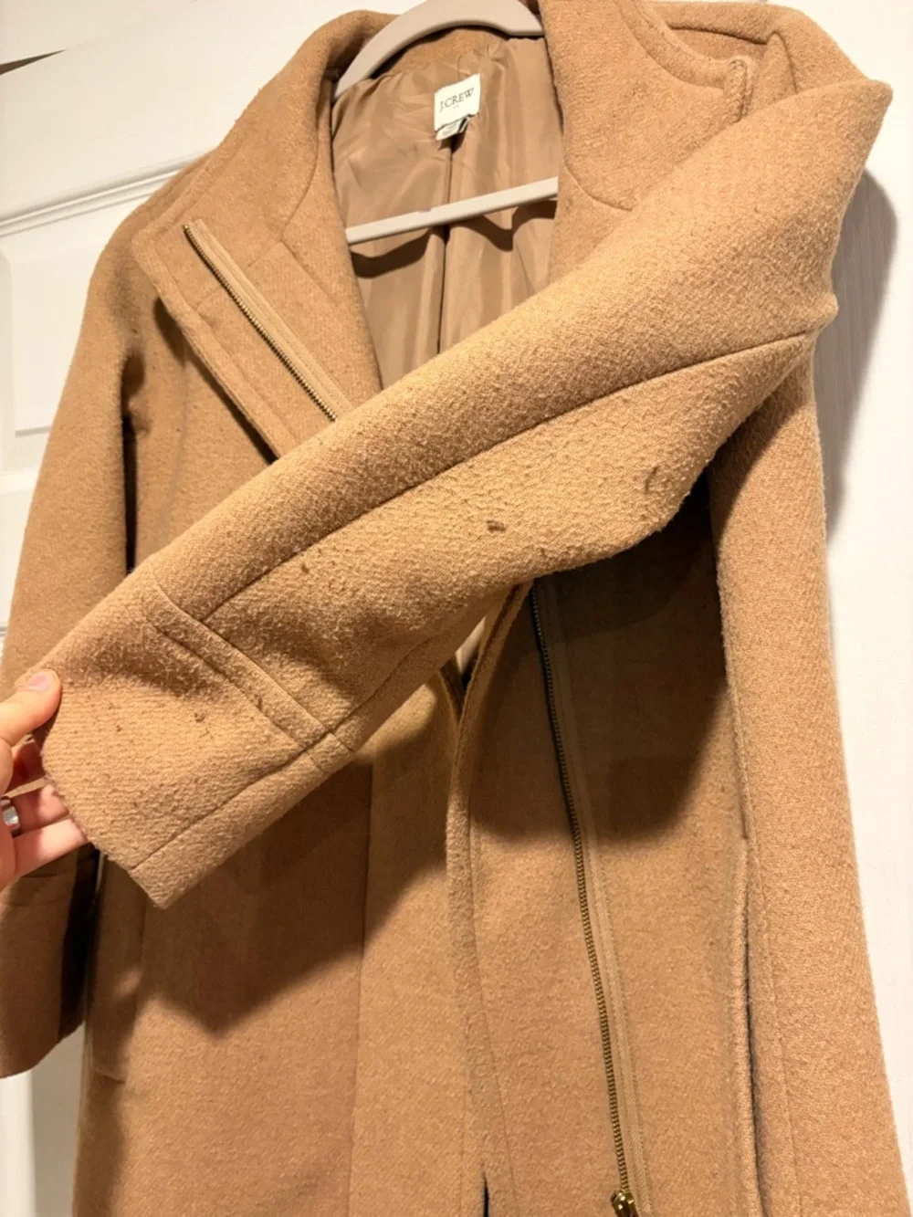 J. Crew Women's Camel City Coat - Picture 4 of 8